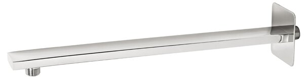 Novaservis - Brat de dus patrat fix din perete 400 mm crom, RAM405.0