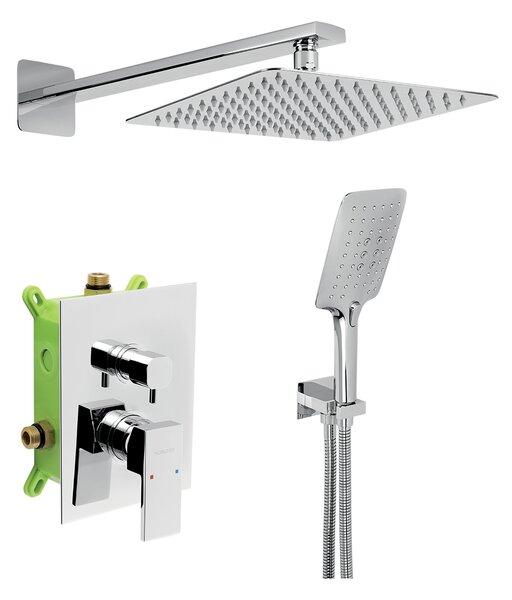 Novaservis - set de duș ascuns, crom, SADA36051R,0
