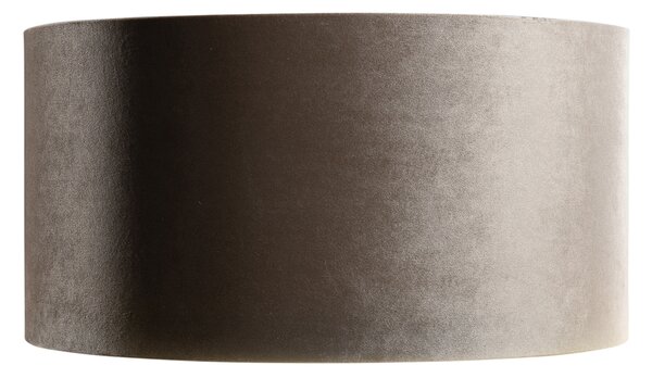Abajur din catifea taupe 50/50/25