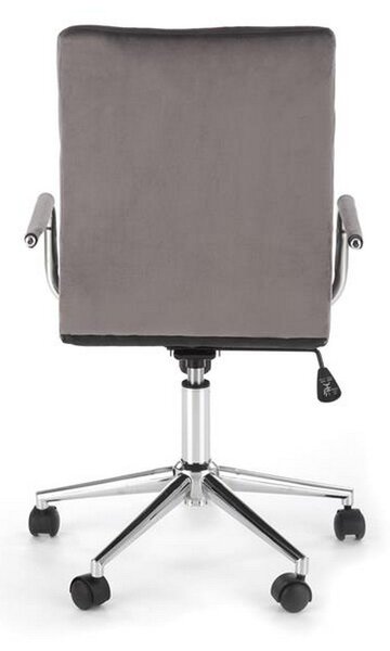 Scaun birou Gonzo 4, gri, 60x53x93/105 cm