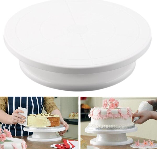 Suport rotativ pentru tort, 28 cm