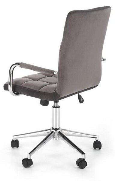 Scaun birou Gonzo 4, gri, 60x53x93/105 cm