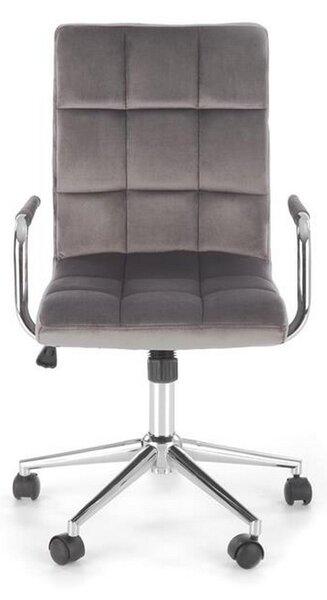 Scaun birou Gonzo 4, gri, 60x53x93/105 cm