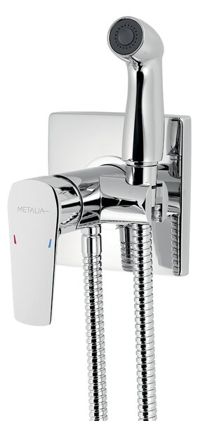 Novaservis Metalia 58, baterie pentru bideu ascuns, crom, 58211.0