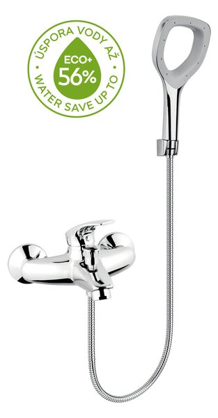 Novaservis Metalia ECO+, baterie cada 150 mm, crom, 57020,0E