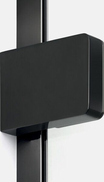 New Trendy Eventa Black Chrome cabină de duș 120x90 cm dreptunghiular negru luciu/sticlă transparentă EXK-6214
