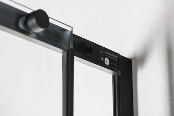 Polysan Polysan, paravan de duș pătrat ALTIS LINE BLACK 800x800 mm, intrare colț, sticlă transparentă, AL1582BAL1582B