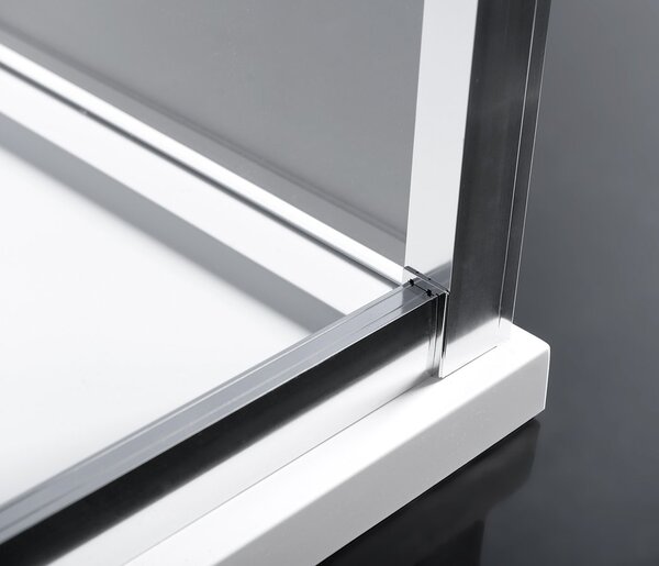Polysan Polysan, Easy Line paravan de duș pătrat 1000x1000mm varianta L/P, EL1015EL3415