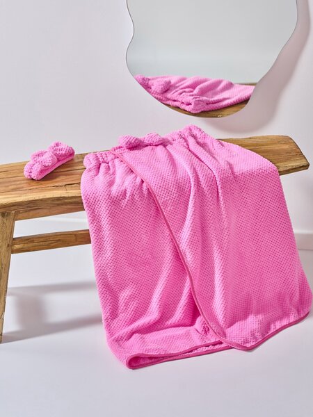Sinsay - Prosop pentru față - roz-fuchsia