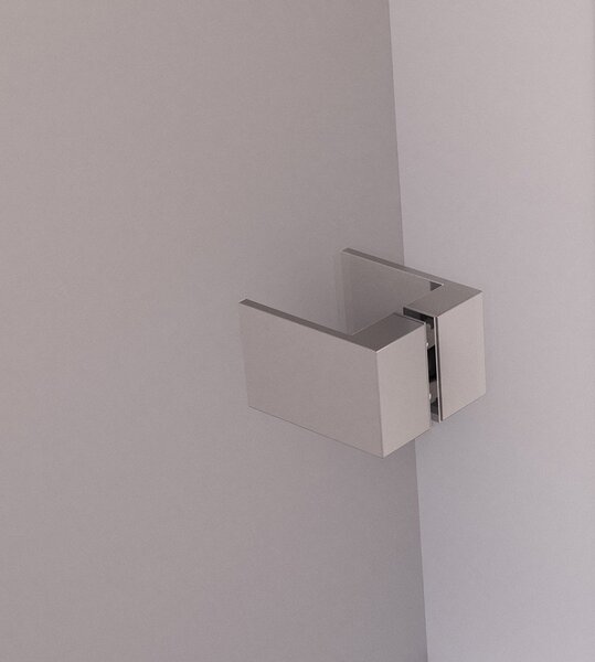 Polysan Polysan, usa de dus FORTIS EDGE fara profil 1000mm, sticla transparenta, stanga, FL1210L