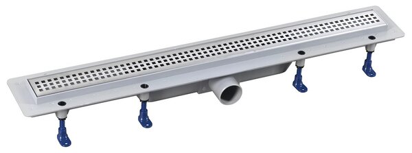 Polysan Polysan, canal de duș INDY cu grătar din oțel inoxidabil, superflow, DN50, 810x122x65 mm, 73651