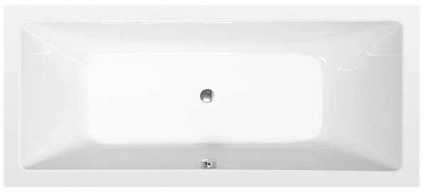 Polysan Polysan, cada dreptunghiulara KRYSTA 180x70x39cm, alb, 72906
