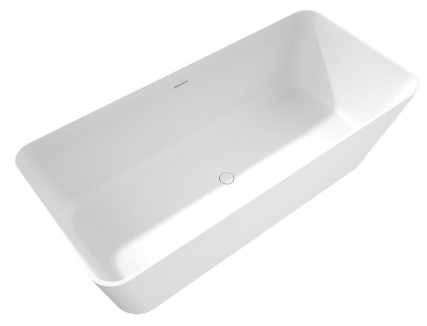 Polysan Polysan, cadă de sine stătătoare LEYLA 170x78cm, rockstone, alb mat, 92530