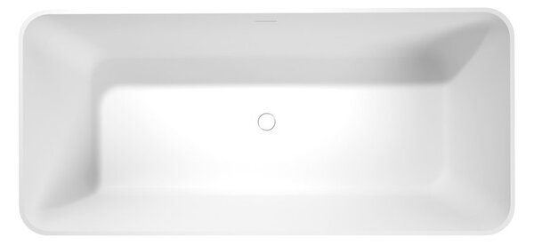 Polysan Polysan, cadă de sine stătătoare LEYLA 170x78cm, rockstone, alb mat, 92530