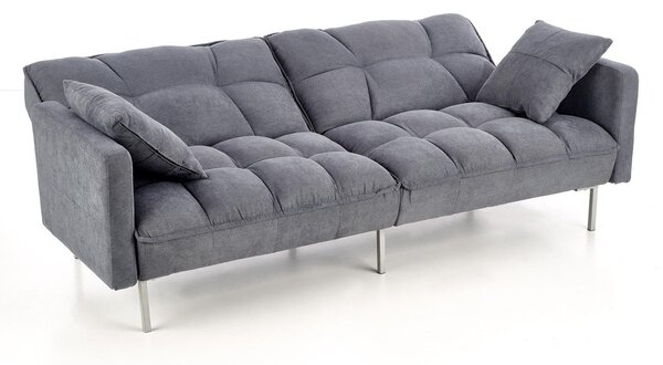 Canapea extensibila ROBERTO, gri albastru, 193x85/108x86/58 cm