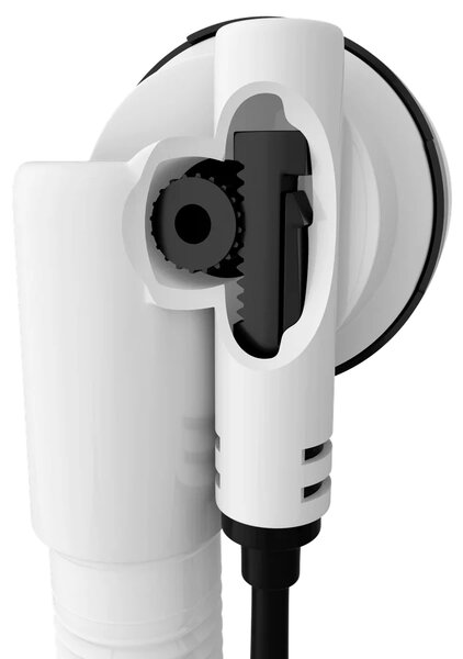 Polysan Polysan, Set de baie cu bowden, lungime 600 mm, dop 72 mm, crom, 71850