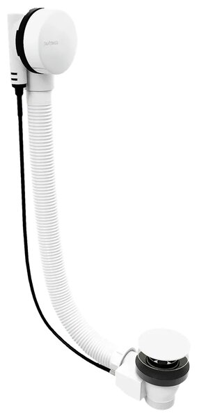 Polysan Polysan, Set de baie cu bowden, lungime 600 mm, dop 72 mm, alb, 71850.10