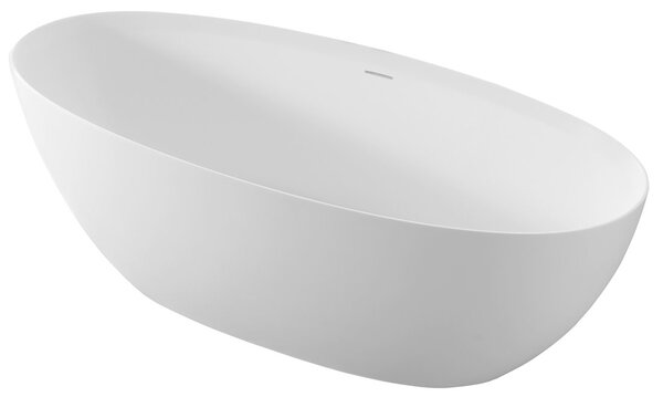 Polysan Polysan, cadă de sine stătătoare NOYA 170x76cm, rockstone, alb mat, 92330