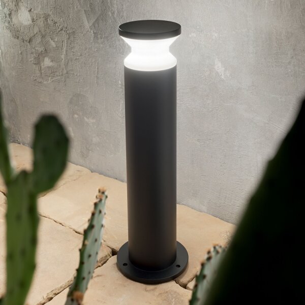 Ideal Lux - Lampă de exterior TORRE, 1x E27, 15W, 230V, 60 cm, IP65, negru