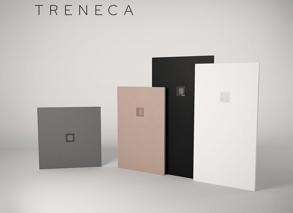 Polysan Polysan, cadă de duș TRENECA din marmură turnată cu posibilitate de reglare a dimensiunii 120x100cm, bej mat, 84313.81