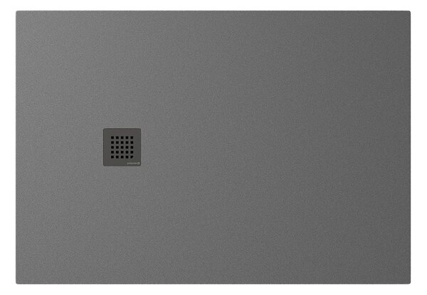 Polysan Polysan, cadă de duș TRENECA din marmură turnată cu posibilitate de reglare a dimensiunii 130x90cm, gri mat, 84308.31