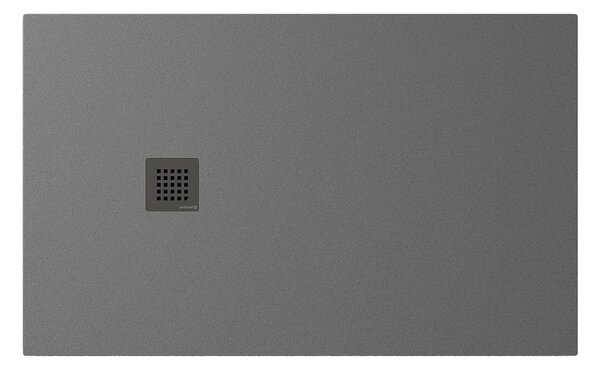 Polysan Polysan, cadita de dus TRENECA din marmura turnata cu posibilitate de reglare a dimensiunii 130x80cm, gri mat, 84303.31