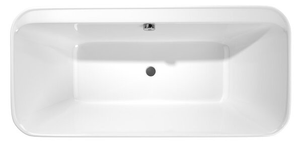 Polysan Polysan, cadă de sine stătătoare ZARY 170x80x58cm, albă, 68658