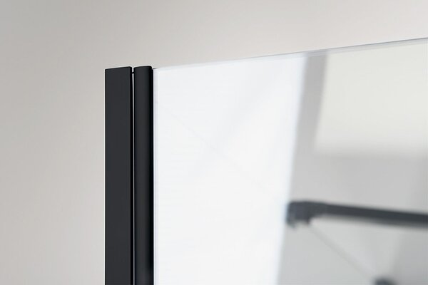 Polysan Polysan, Zoom Line Paravan de duș pătrat negru 900x900mm varianta L/P, ZL1290BZL3290B