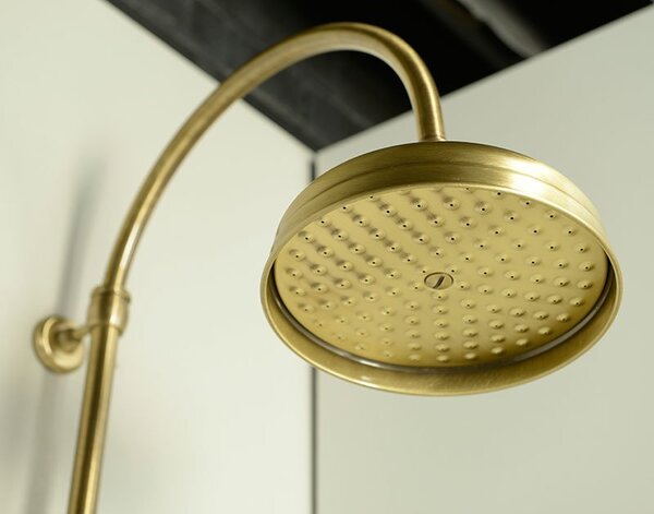 Reitano Rubinetteria Reitano Rubinetteria, coloana de dus ANTEA de conectat la robinet, cap si dus de mana, bronz, SET036