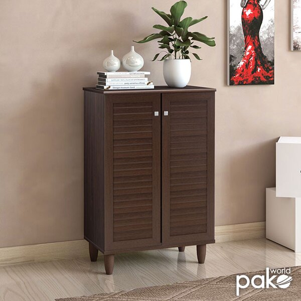 Dulap Pantofi Model Caroline II, Nuc, 60x34.5x91.5 cm