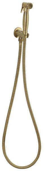 Reitano Rubinetteria Reitano Rubinetteria, Bideu duș retro cu furtun și suport de duș cu evacuare, bronz, 9106
