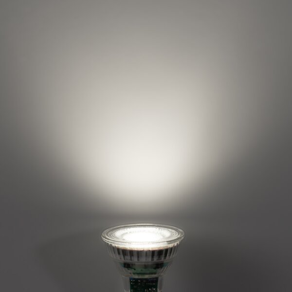 Set de 5 becuri LED GU10 50mm dimabile clare 2,5W 450 lm 6500K