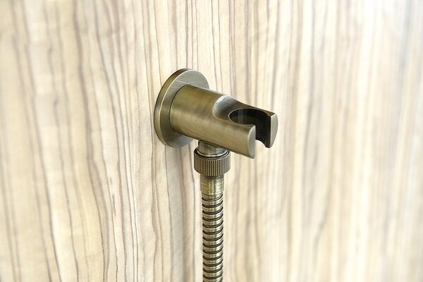 Reitano Rubinetteria Reitano Rubinetteria, Suport de dus fix, iesire apa, bronz, 981M6