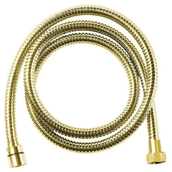 Reitano Rubinetteria Reitano Rubinetteria, furtun de duș metalic POWERFLEX, împletit, 175 cm, auriu, FLE10ZL
