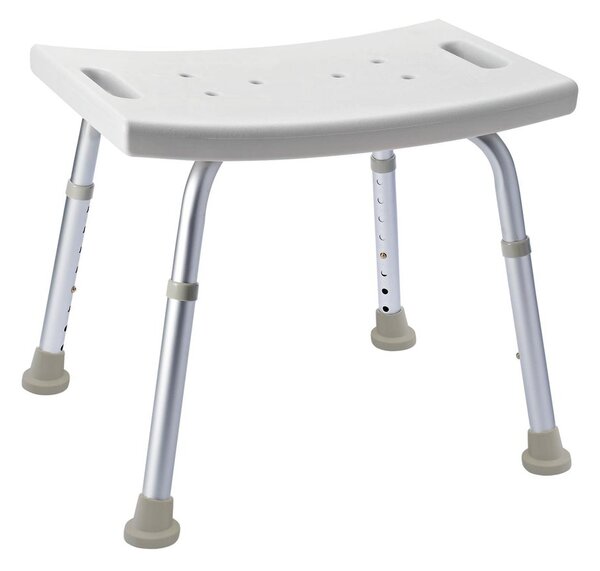 Ridder Ridder, Scaun de baie, reglabil pe inaltime, alb, A00601101