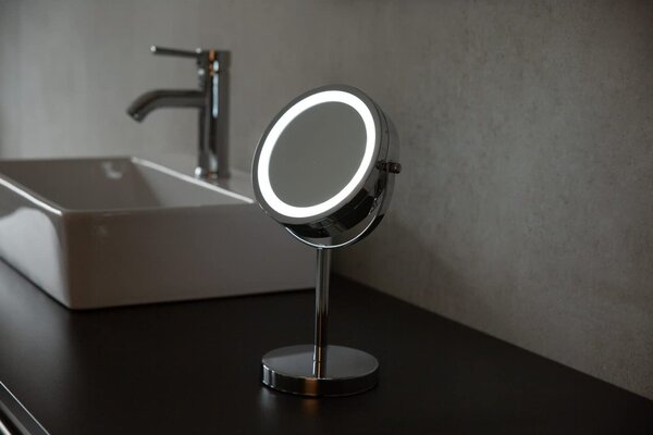 Ridder Ridder, oglinda cosmetica DAISY iluminare LED, crom, 03111000