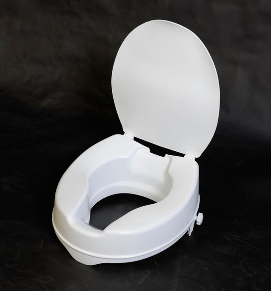 Ridder Rider, scaun WC ridicat 10 cm, alb, A0071001