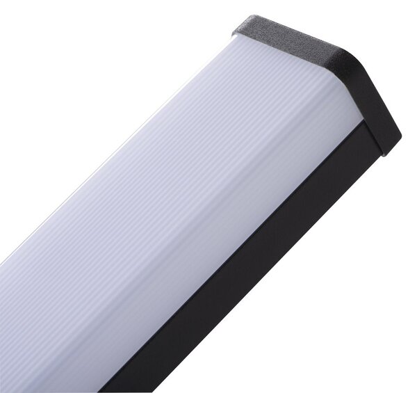 KANLUX Sapho, lampă de perete LED ASTEN 8W, 400x42x110mm, negru mat, 26683
