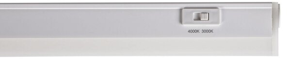 SLV Batten LED cu bandă de lumină CCT priză 58.6cm, Alb, Bucătărie, Plastic