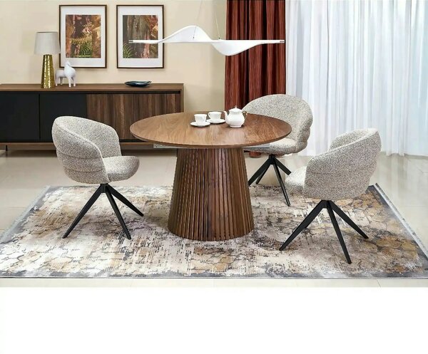 Masa extensibila FARGO, nuc, 120/210x120x77 cm