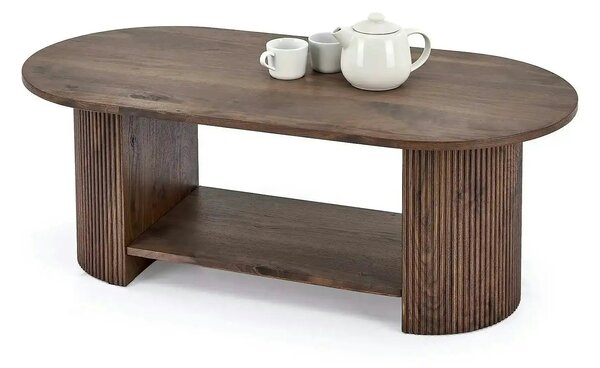 Masuta cafea PERILA, nuc, 120x60x45 cm