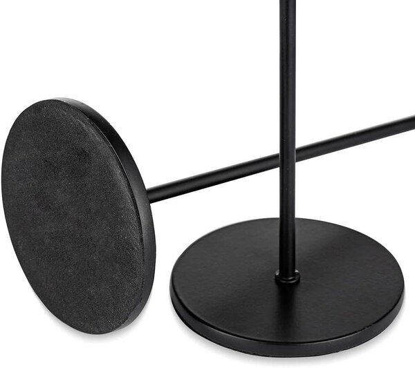 Tutumi Tutumi, set sfeșnice decorative 3 buc KCH004-B KPL, negru mat, HOM-02812