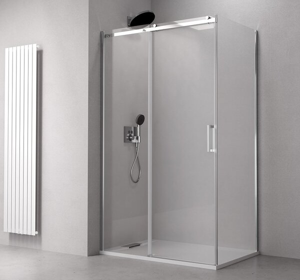 Polysan Polysan, cabină de duș dreptunghiulară THRON ROUND 1600x900mm, canale rotunde, TL1690-5005