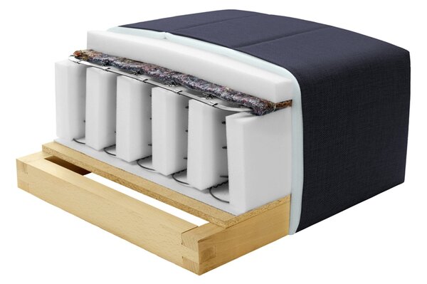 Canapea extensibilă Jolka 155 - model pepit Kenia 700