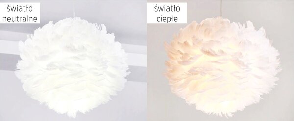 Lampă suspendată cu pene gri APP334-3CP