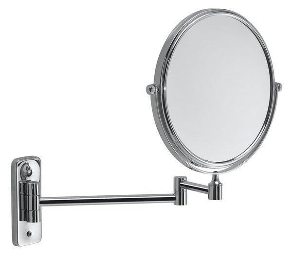 Gedy Gedy, oglindă cosmetică suspendată GAIA, diametru 180 mm, față-verso, crom, CO202413
