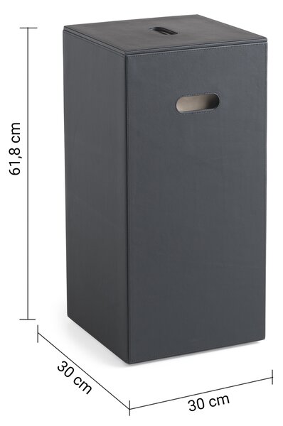 Gedy Gedy, cos de rufe LUXURY 30x61,8x30cm, negru, 103614