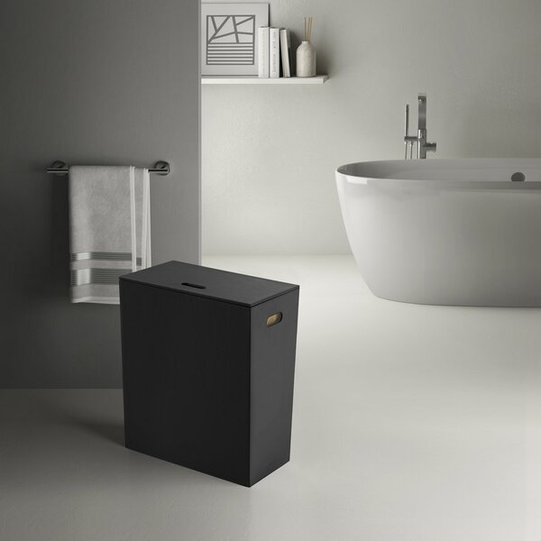 Gedy Gedy, cos de rufe LUXURY 30x61,8x30cm, negru, 103614