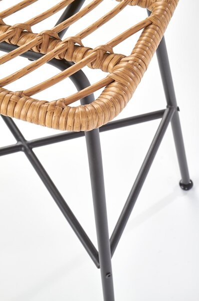Scaun H97, negru, 43X46X100 CM