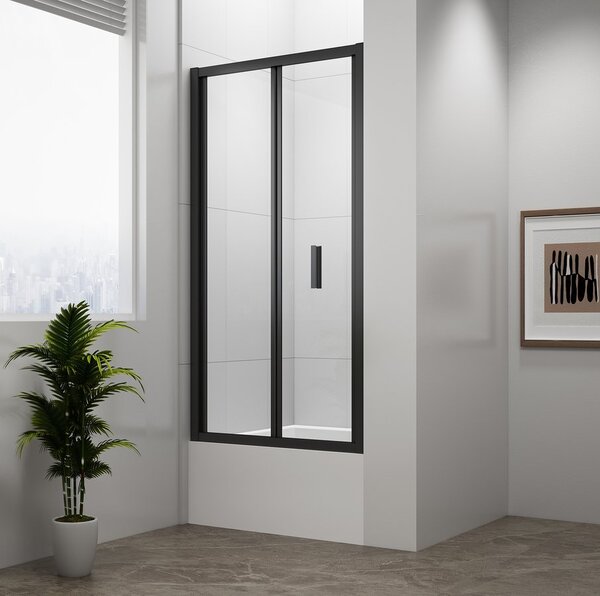 Polysan Polysan, usa de dus plianta DEEP BLACK 1000x1650mm, sticla transparenta, MD1910B